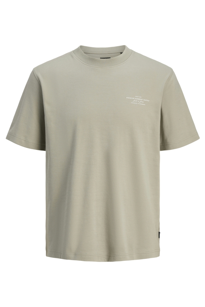 JPRBLACHAD BRANDING SS CREW NECK TE 12259357 DRIED SAGE